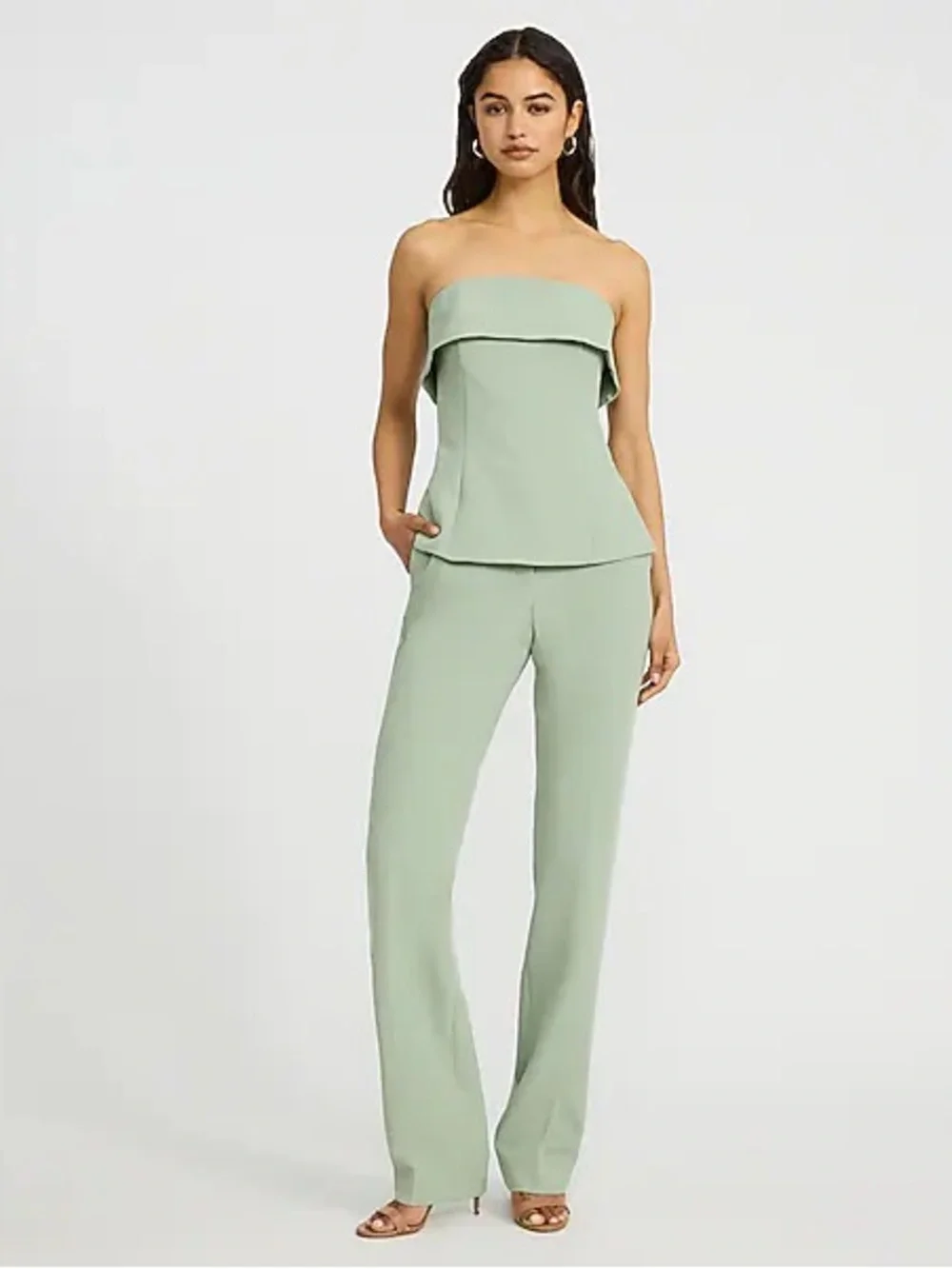 NWT Express Editor Mid Rise Bootcut Pant in Signature Stretch